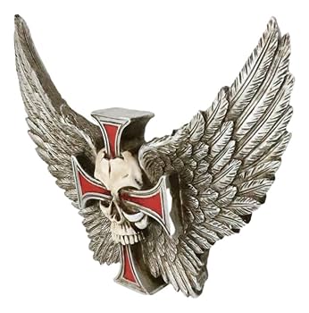 Amazon.com: Ebros Gift Gothic Angel Winged Skull With Red